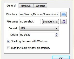 Lightscreen -- очень простой скриншотмейкер