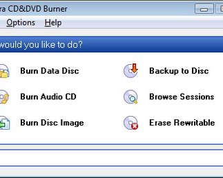 Sateira CD&DVD Burner -- простой прожигатель дисков