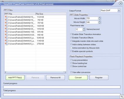 VeryDOC PowerPoint Converter 3.0 -- мощный конвертер презентаций