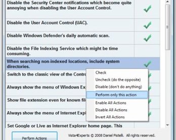 Vista4Experts -- настройка Windows Vista для экспертов