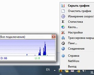 NetWorx -- бесплатный сетевой монитор
