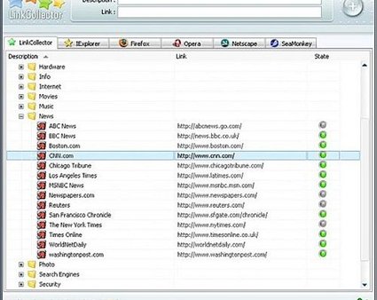 LinkCollector -- менеджер закладок