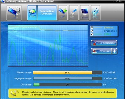 Memory Improve Master -- оптимизатор оперативной памяти