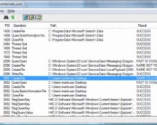 Microsoft Process Monitor -- система отслеживания активности файлов, реестра и потоков