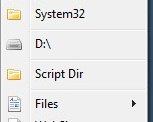 Folder Menu -- быстрый доступ к любому месту