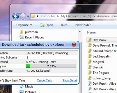 ВИДЕО: Монтируем Amazon Cloud Drive как сетевую папку в Windows
