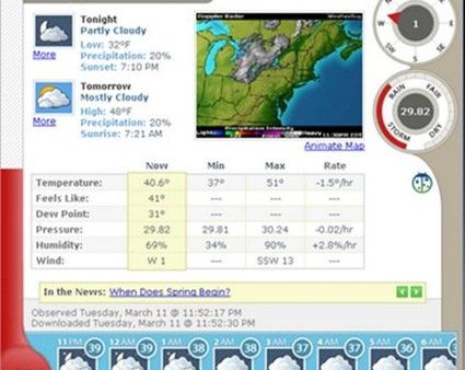 Weather Watcher -- погода в доме
