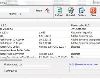 Portable KUinstaller -- альтернатива стандартной системе удаления программ Windows