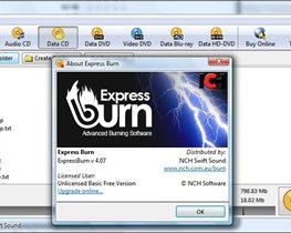 Express Burn -- запись дисков быстро и удобно